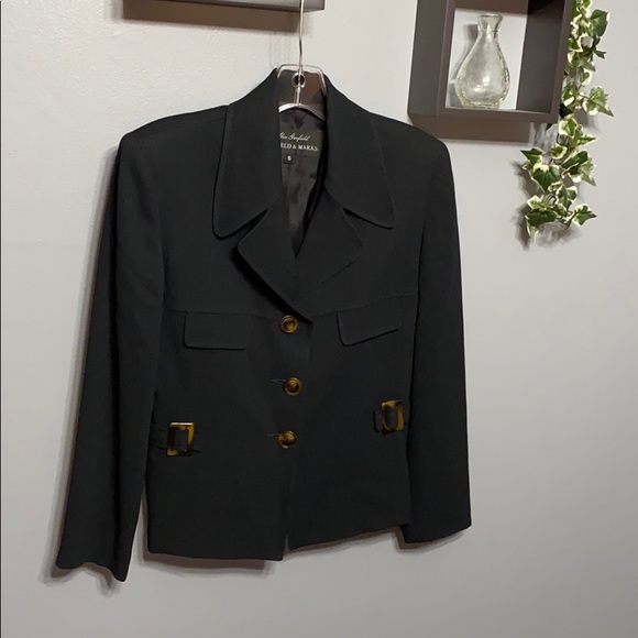 Garfield & Marks Jackets & Blazers - Garfield & Marks Black 3 Button Blazer sz 6